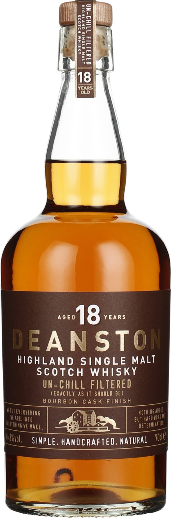 Product afbeelding: Deanston 18 years unchillfiltered