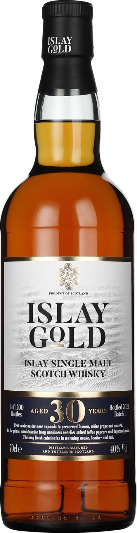 Product afbeelding: Islay Gold 30 years Batch 1 Single Malt