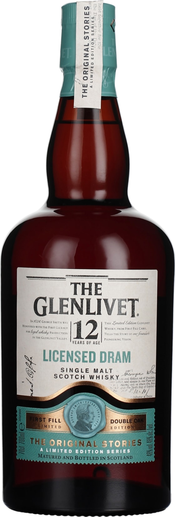 Product afbeelding: The Glenlivet 12 years Licensed Dram