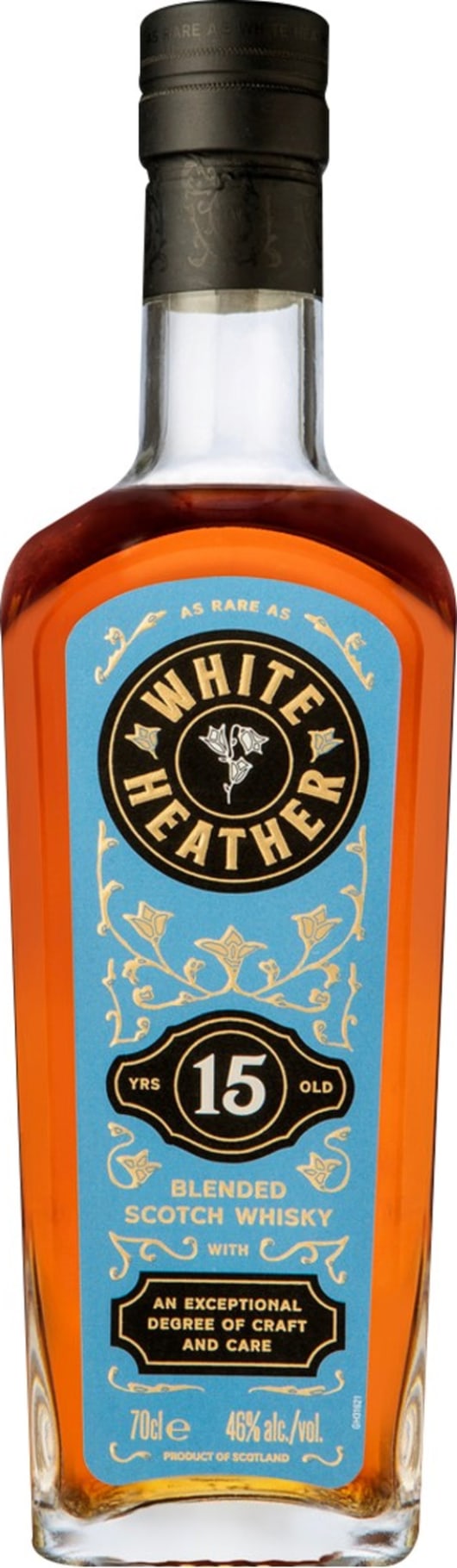 Product afbeelding: White Heather 15 years Blended