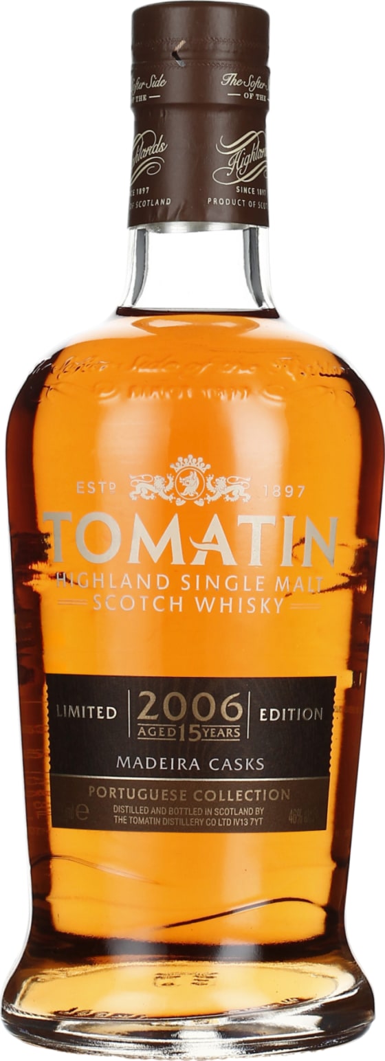 Product afbeelding: Tomatin 15 years 2006 Madeira Portuguese Collection