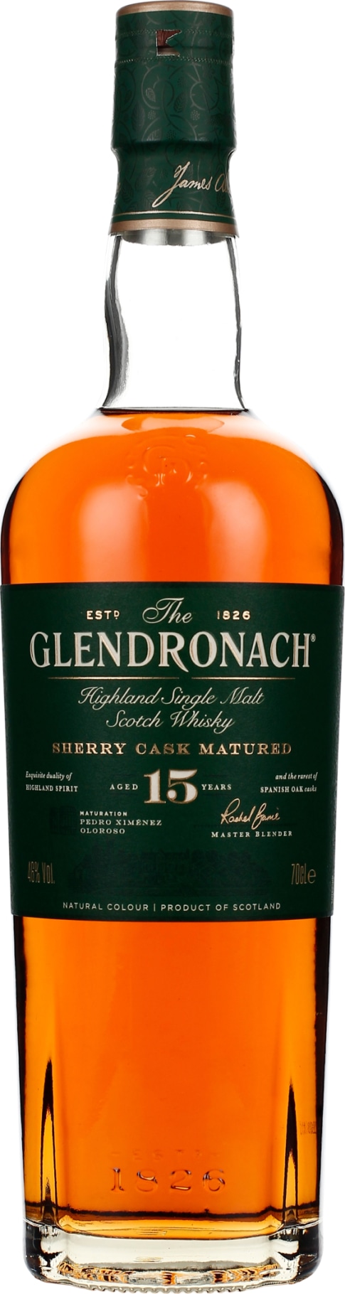 Product afbeelding: GlenDronach 15 years Sherry Cask