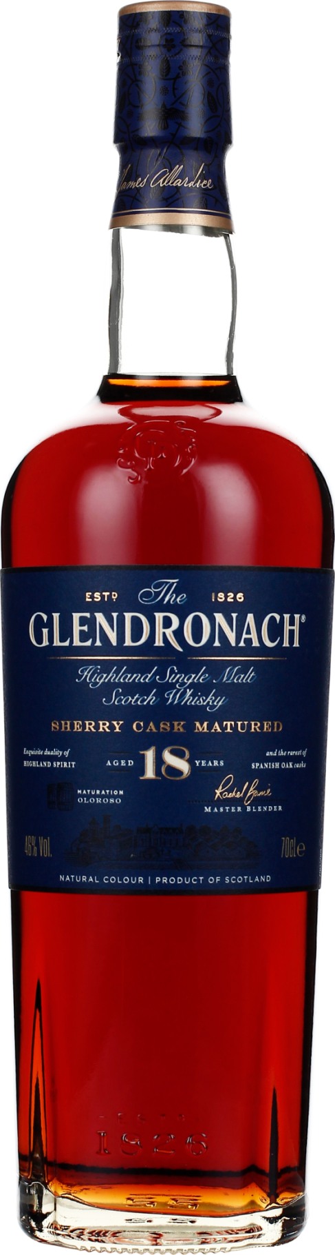 Product afbeelding: GlenDronach 18 years Sherry Cask