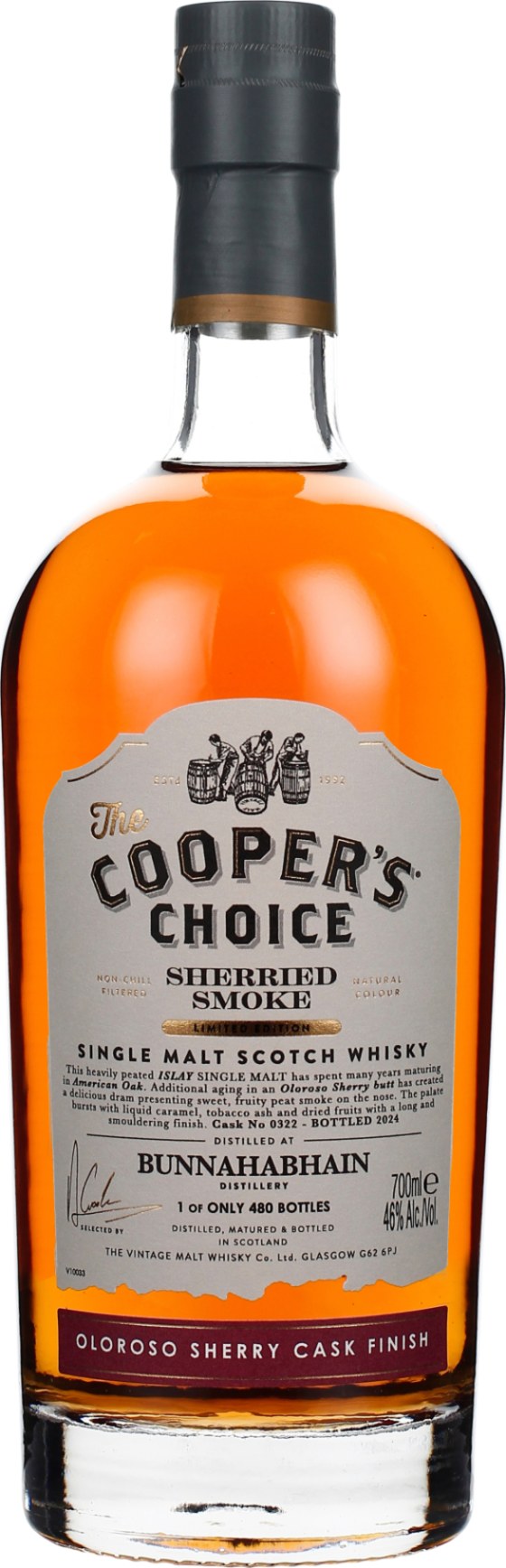 Product afbeelding: Cooper's Choice Bunnahabhain Sherried Smoke