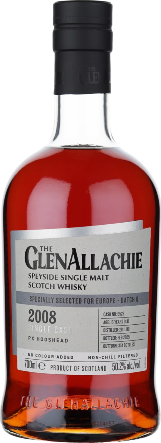 Product afbeelding: GlenAllachie 16 years 2008 PX Sherry