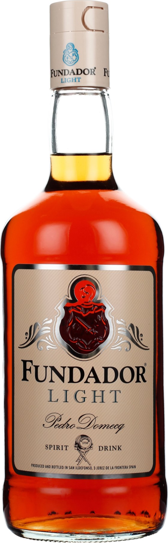 Product afbeelding: Fundador Brandy Light