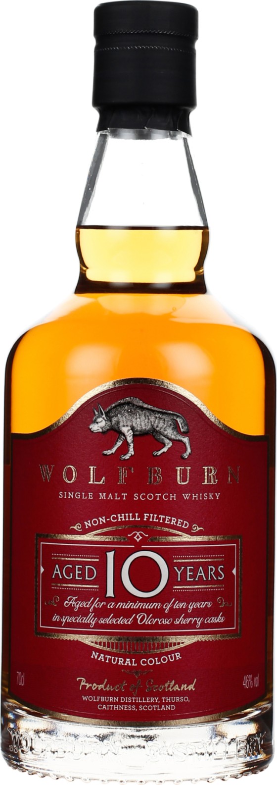 Product afbeelding: Wolfburn 10 years Single Malt