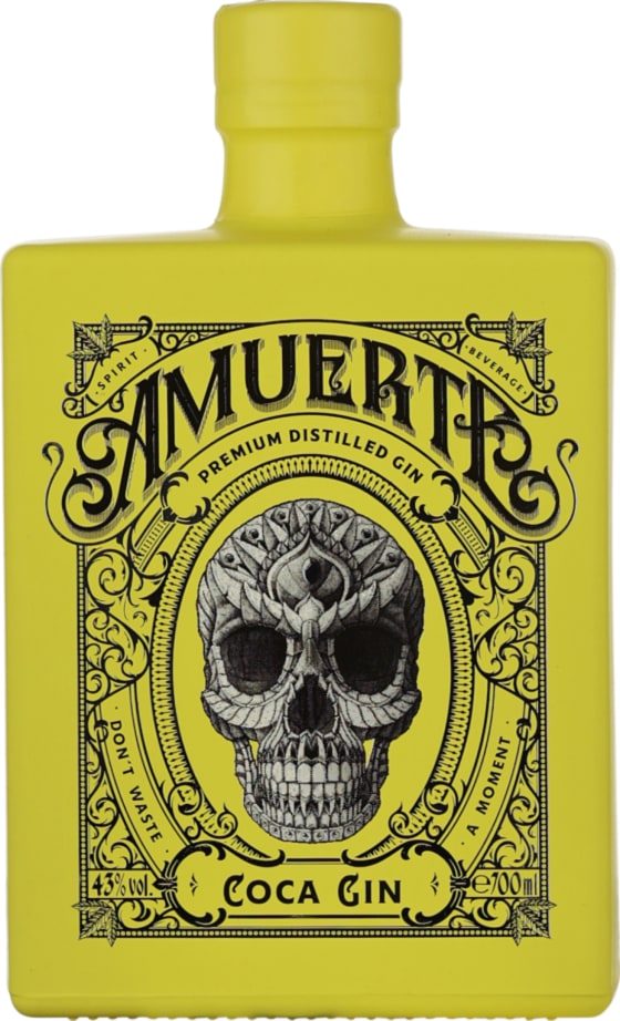 Product afbeelding: Amuerte Coca Leaf Yellow Gin