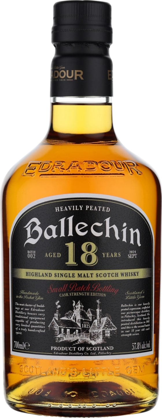 Product afbeelding: Edradour Ballechin 18 years Cask Strength