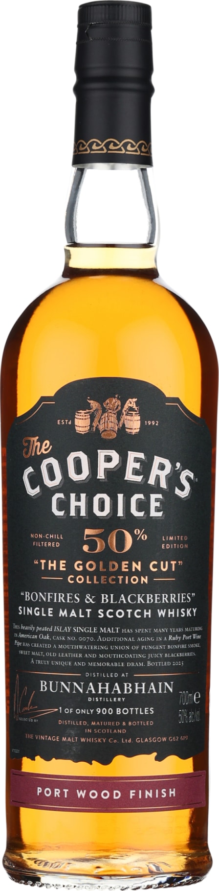 Product afbeelding: Cooper's Choice Bunnahabhain Bonfires & Blackberries
