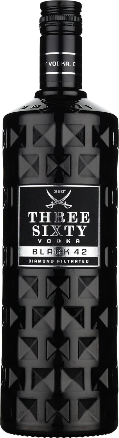 Product afbeelding: Three Sixty Vodka Black 42