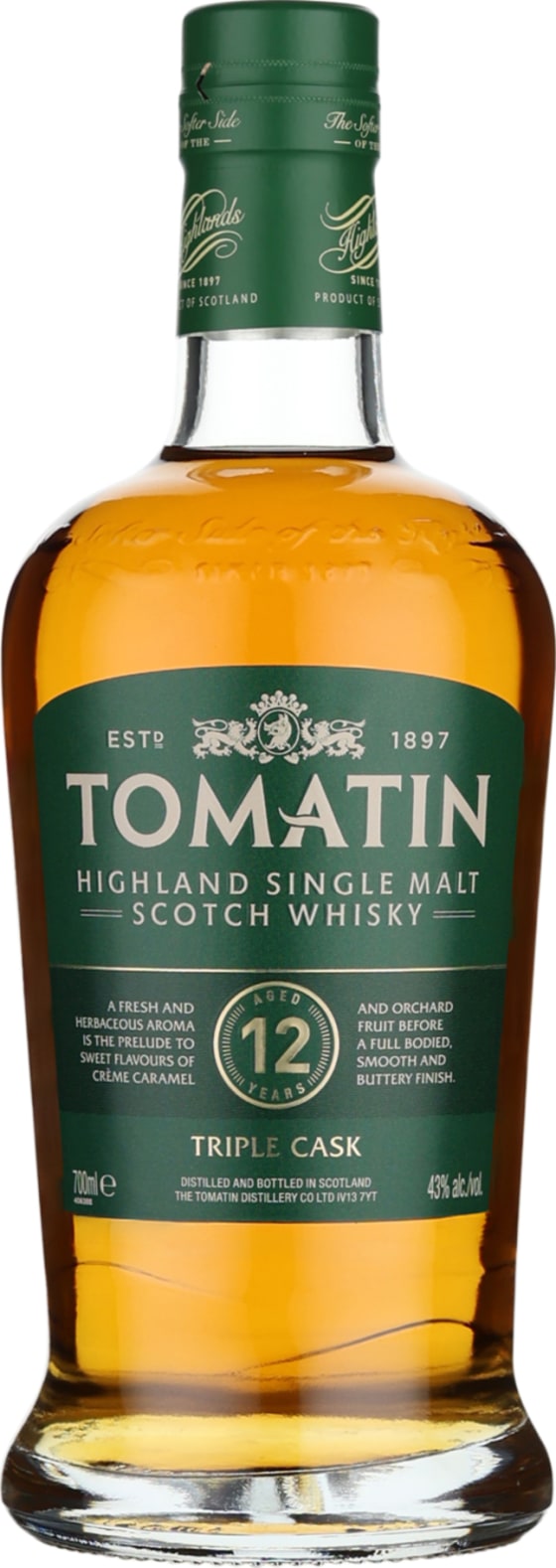 Product afbeelding: Tomatin 12 years Triple Cask