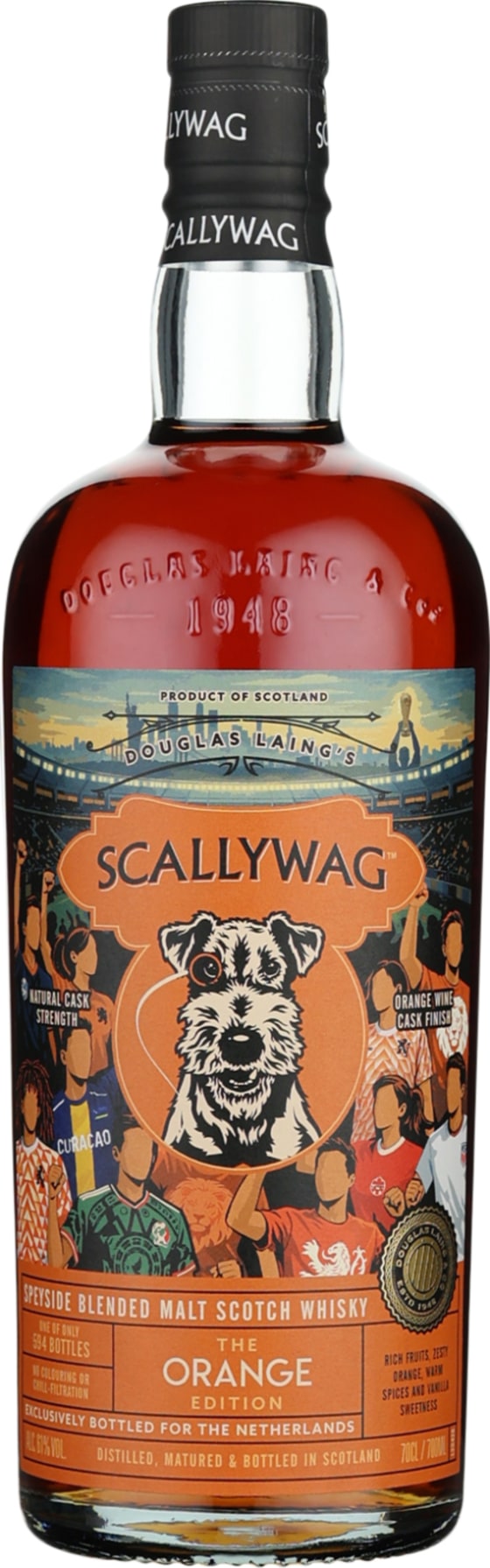 Product afbeelding: Douglas Laing's Scallywag The Orange World Cup Edition