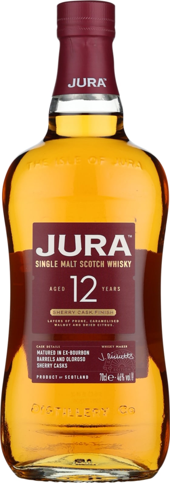 Product afbeelding: Jura 12 years Sherry Cask Finish