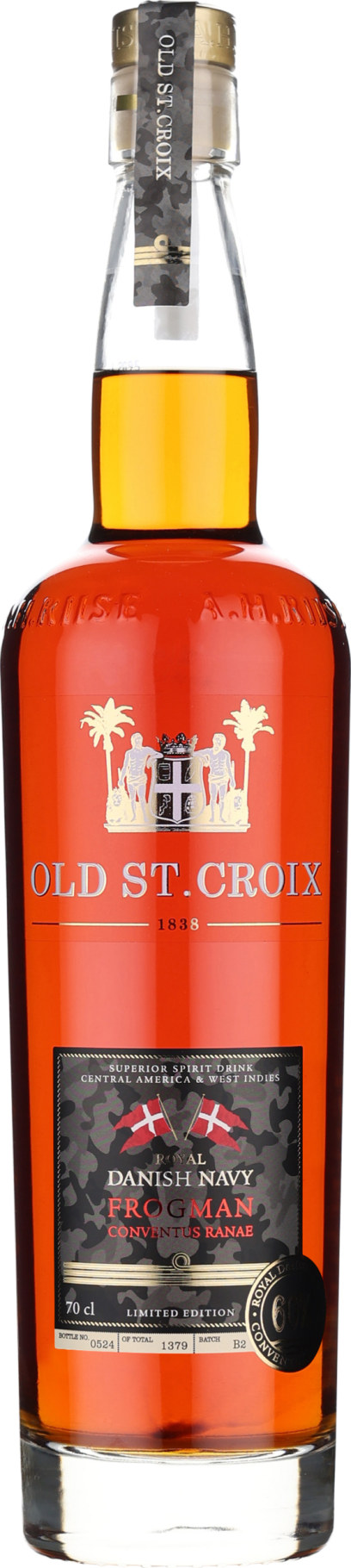 Product afbeelding: Old St. Croix Royal Danish Navy Frogman Conventus Ranae Rum