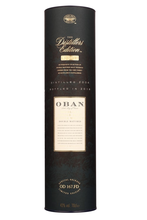 OBAN　2004-2018 ディスティラリーズエディション Oban Distillers Edition 2004-2018 70CL voordelig kopen? | DrankDozijn