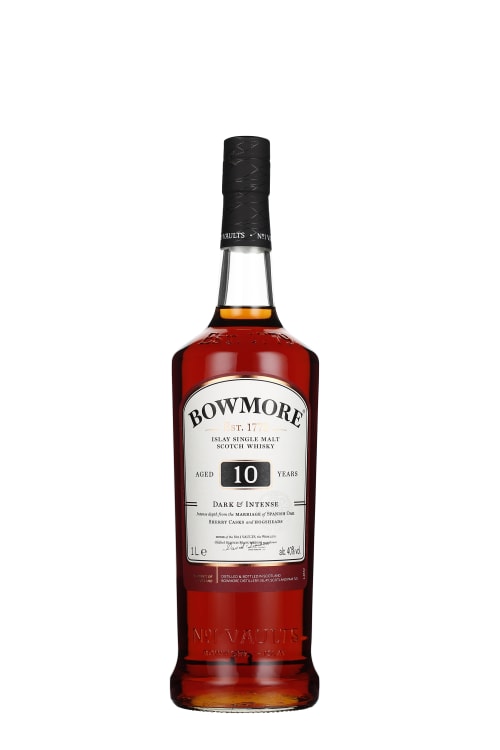 Bowmore 10 years Single Malt Dark & Intense 1LTR voordelig kopen