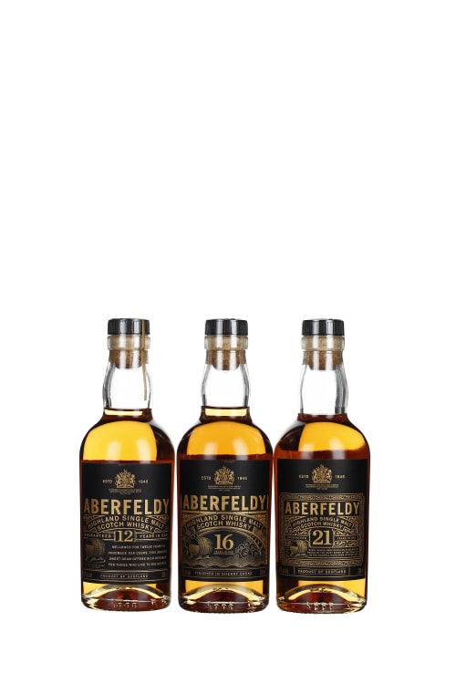 Coffret Dégustation Aberfeldy 12, 16, 21 ans 3x20cl 40