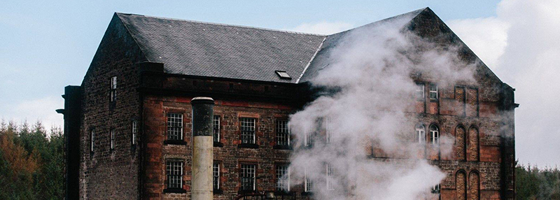 De Deanston whisky distillery