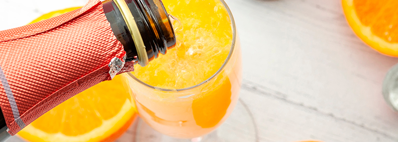 sparkling cocktail mimosa