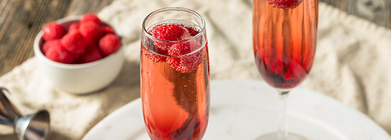 sparkling cocktail kir royal