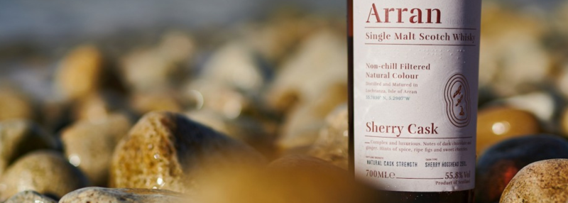 Arran cask strength whisky