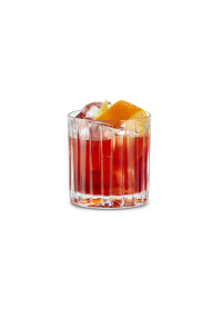 Rum Negroni cocktail