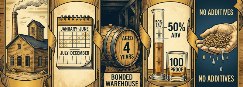 Bottled in Bond regels