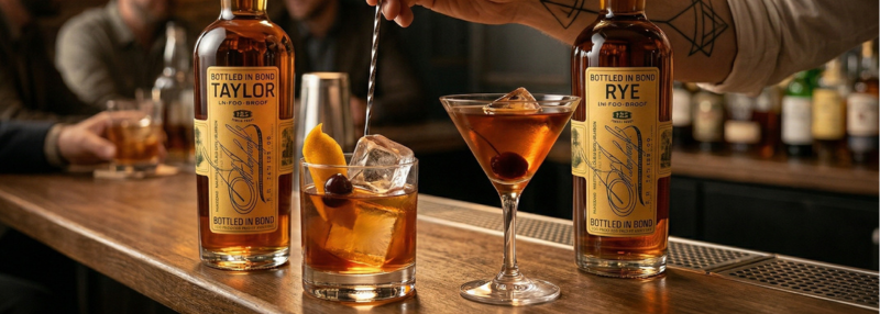 Bottled in bond cocktails