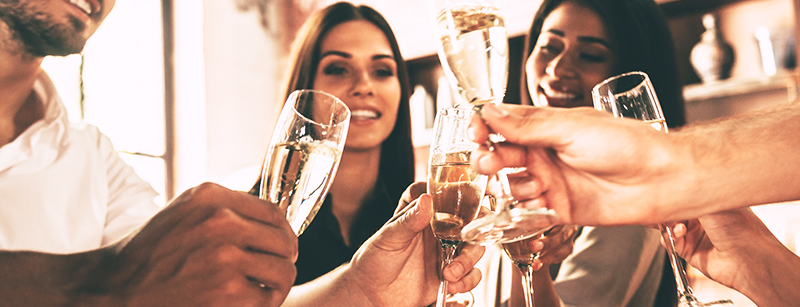 Champagne voor de feestdagen?