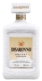 Disaronno Velvet komt in een prachtige witte fles