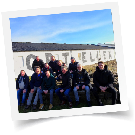 Lagavulin Trip: op de foto bij Port Ellen