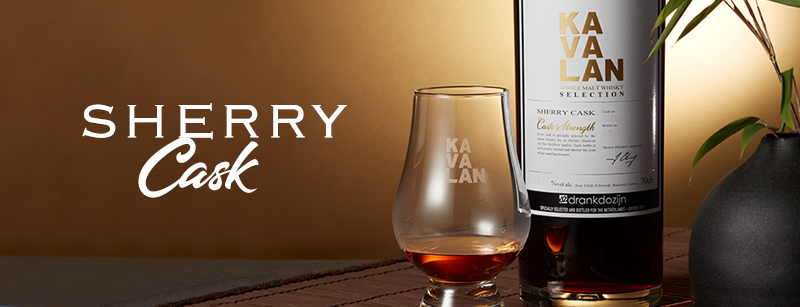 Onze eigen DrankDozijn whisky's bottelen gaat niet zonder een sherry-variant van Kavalan!