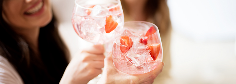 Ook roze gin ontdek je in ons blog