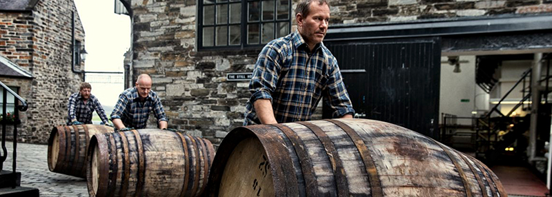 Highland Park whisky rijping