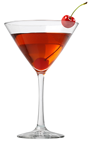 Jack Daniels Manhattan; een twist op een klassieke cocktail.