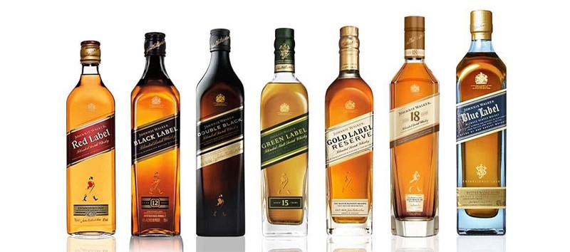 Johnnie Walker soorten
