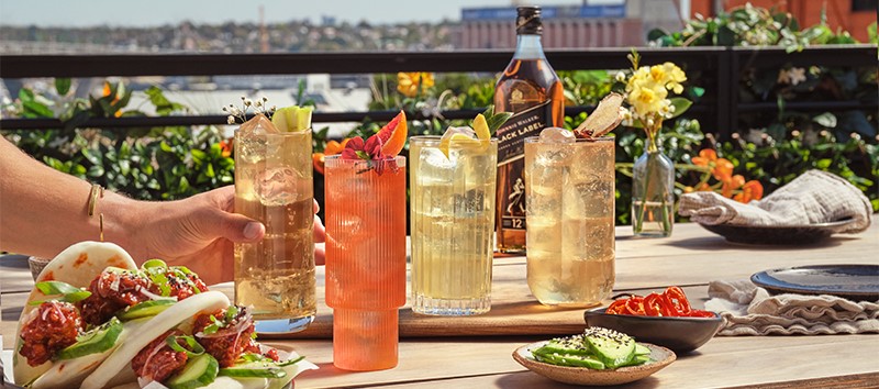 Johnnie Walker mixen