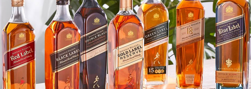 Johnnie walker soorten