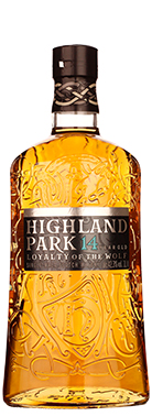 Highland Park 14 years Loyalty of the Wolf, een 14 jarige whisky die onderdeel is van een nieuwe serie.