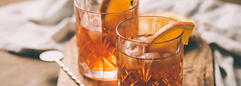 Orange Old Fashioned Cocktail