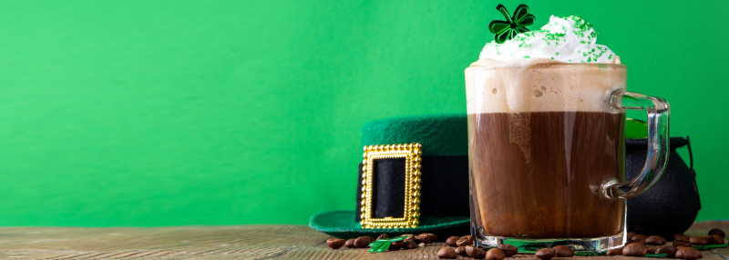 Cocktail voor St. Patrick's Day