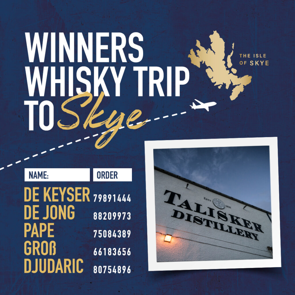 Talisker trip naar Skye winnaars | DrankDozijn