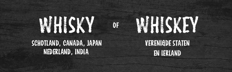 whisky of whiskey