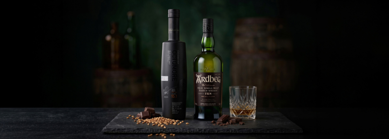 Rokerige en extreem rokerige whisky: Ardbeg & Octomore