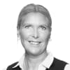 En profilbild av fastighetsmäklare Charlotte Balcker