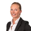 En profilbild av fastighetsmäklare Therese Carlander Häggsjö