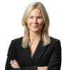 En profilbild av fastighetsmäklare Andrea Rohden
