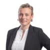 En profilbild av fastighetsmäklare Ann-Sofie Wissmar