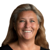 En profilbild av fastighetsmäklare Irja Forsberg Holst